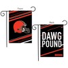 Briarwood Lane Cleveland Browns Slogan Garden Flag NFL Licensed 1 - 2 of 3