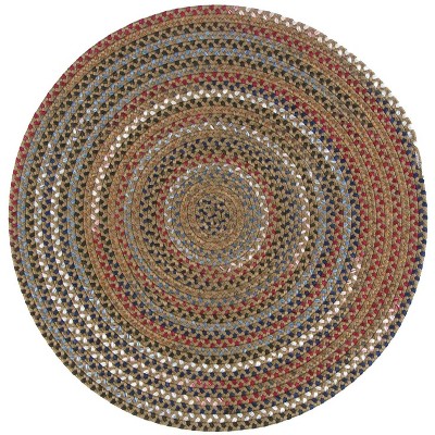 Colonial Mills Wayland Round Area Rug - Olive 7x7