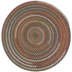 Colonial Mills Wayland Round Area Rug - Olive 4x4 - 1 of 3