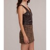 Women's Mado Tweed Skort - LUCY PARIS - 2 of 4
