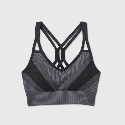 ribbed sports bra