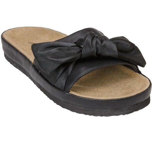 Comfortview Women s Wide Width The Stassi Footbed Sandal 9 W