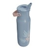 Zak Designs 32oz Stainless Steel Vacuum Insulated Water Bottle with Straw Lid - 4 of 4
