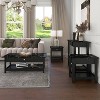 4pc Minsay Transitional Faux Marble Top Storage Coffee Table Set - HOMES: Inside + Out - 3 of 4