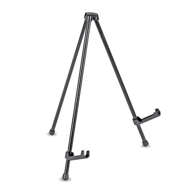 UNIVERSAL Portable Tabletop Easel 14" High Steel Black 43028