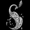 Junior's Design By Humans Beautiful Peacock. Decorative illustration. By Katyau T-Shirt - 2 of 3