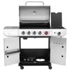 RoyalGourmet 5 Burner Gas Grill with Sear Burner and Side Burner Silver - 2 of 4