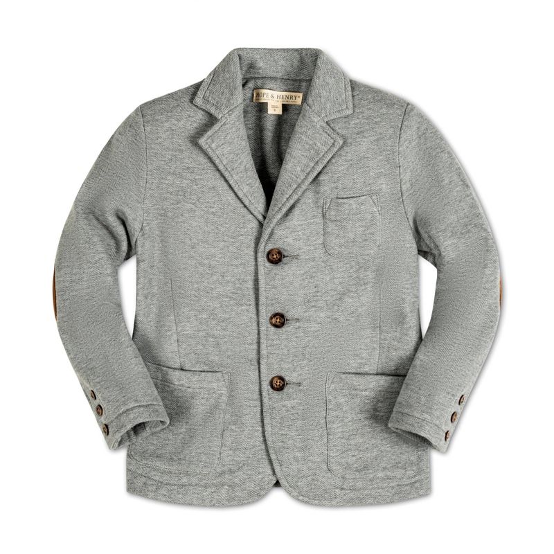 Hope & Henry Boys' Fleece Suit Blazer, Infant, 1 of 9