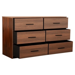 Lyngins Modern Drawers Dresser with Spacious Fabric Drawers,Chest of Drawers with Strong Wood Frame,Storage Furniture for Bedroom,Living Room - 1 of 4