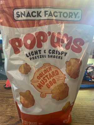 Snack Factory Popums - Golden Mustard Bbq - 9oz : Target