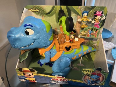 Disney Junior Mickey Mouse Dino Safari Pals 7-Piece Figure Set, Dinosaur