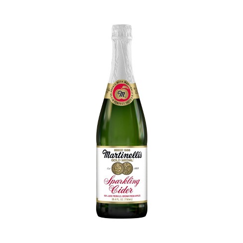 Martinelli's Gold Medal Sparkling Cider -25.4 Fl Oz Glass Bottles : Target