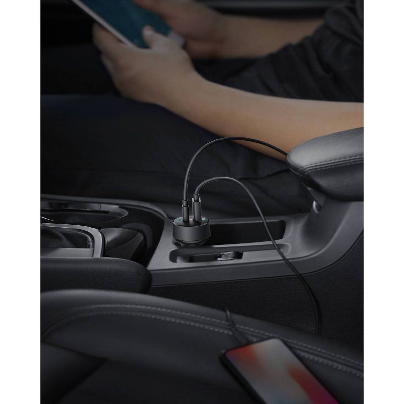 Anker PowerDrive 2-Port 33W Power Delivery Car Charger - Black/Gray, 5 of 8
