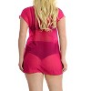 LA LEELA Women's Beachwear Summer Swim Beach Dress Cover Ups for Swimwear Women Loose Swimsuit Coverups for Women Minis for Women 12-14 Pink,Solid - 2 of 4