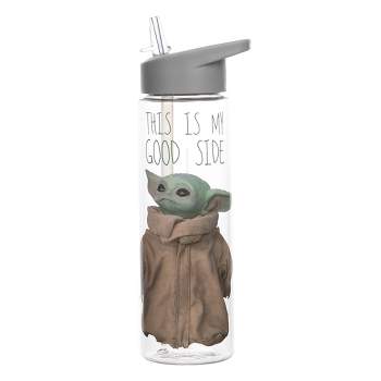 2 New Zak Baby Yoda Star Wars Grogu Halloween 13oz Cups w/ Straws