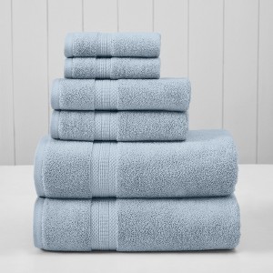 Modern Threads Rayon from Bamboo and Cotton Blend 6-Piece Bath Towel Set. - 1 of 4