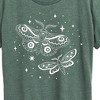 Women's - Instant Message - Celestial Moths Short Sleeve Graphic T-Shirt - 2 of 4