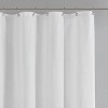 SEVOBAL Shower Curtain Matelasse Quilted Design Oeko-Tex Certified Spa-Like Luxury Bathroom Decor, White, 72"*72"*0.13" - 3 of 4