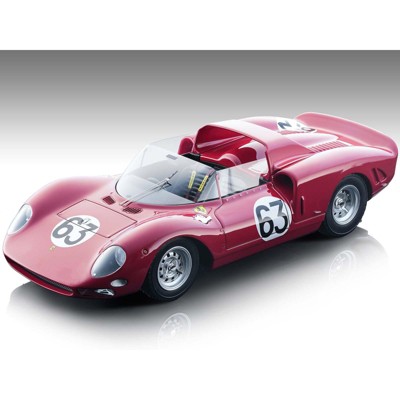 Ferrari 275 P2 #63 Mike Parkes - Jean Guichet Winner "Monza 1000 km" (1965) "Mythos Series" Ltd Ed 1/18 Model Car by Tecnomodel