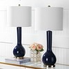 Mae Long Neck Ceramic Table Lamp (Set of 2) - 30.5" Height - LIT4091 - Safavieh - 2 of 4