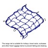 Unique Bargains Travel Camping Extendable Rubber Rope Cover Motorcycle Cargo Luggage Debris Tie-Down Net with 6 Hooks 1 Pc - 3 of 4
