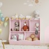 3-Tier MDF Toy Storage Organizer - 5-Section Kids Bookshelf | Daycare & Nursery Furniture - 2 of 4