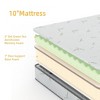 SUGIFT 10" Gel Memory Foam Mattress in a Box with Cooling Gel, Medium Firm Support and CertiPUR Certified - 4 of 4