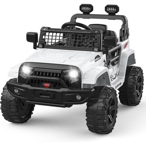 12V Kids Ride On Truck, Toddlers Battery Powered Electric Vehicle with Remote Control - 1 of 4