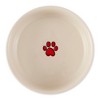 Bone Dry Ceramic Pet Bowl Set Eat/Drink, 2 Piece, Eat/Drink, Medium - 4 of 4