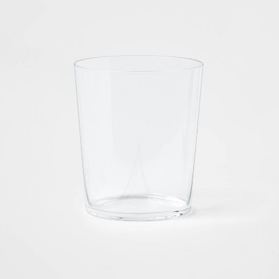 12.8oz Tall Fluted Glass Tumbler Clear - Hearth & Hand™ with Magnolia