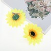 Unique Bargains Summer Sunflowers Hair Clip Yellow 2 Pcs - 3 of 4