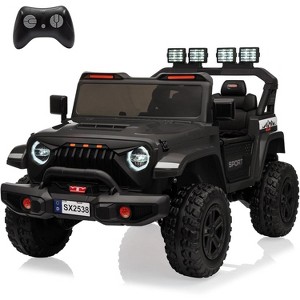 24V Power Wheel 2 Seater Kids Ride On Car,Parent Remote Control,4WD 800W Motor,3 Adjustable Speeds for Ages 3+ - 1 of 4