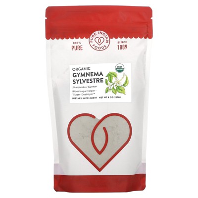 Pure Indian Foods Organic Gymnema Sylvestre, 8 oz (227 g)