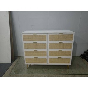 Rattan 8 Drawer Dresser - 1 of 1