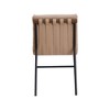 Meridian Furniture,Burke  Vegan Leather Dining Chair, Set of 2 - 4 of 4