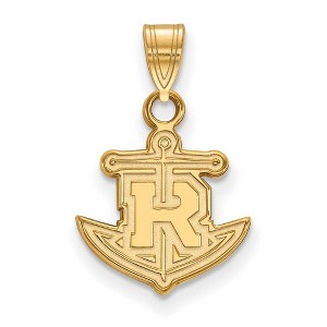 Black Bow Jewelry 14k Yellow Gold Plated Sterling Silver Rollins College Tars NCAA Small Pendant - 1 of 3