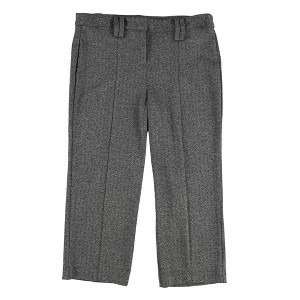 bar III Womens Knit Cropped Flare Dress Pants - 1 of 2