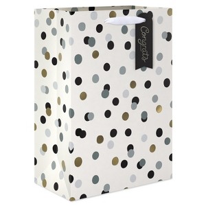 Graduation Medium Gift Bag Confetti - 1 of 4