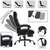 Ergonomic Office Chair, Wide PU Leather Gaming Chair with 90°-135° Reclining Backrest - 4 of 4