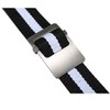 Unique Bargains Gender Neutral Canvas Web Belt with Metal Slide Buckle Width 1 1/2" 1 Pc - 3 of 4