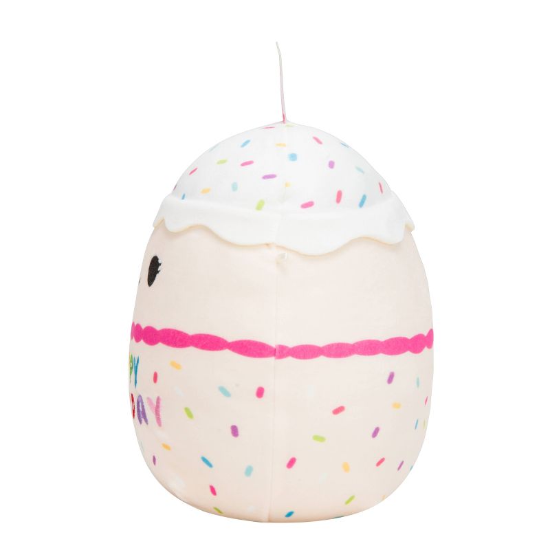 Squishmallows 14&#34; Lyla Vanilla Cake with Candle, 6 of 8