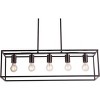 Chloe Lighting Ironclad Industrial 5 Light Oil Rubbed Bronze Island Pendant 33 Inch Wide - 2 of 4