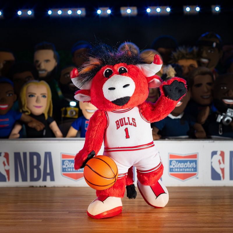 Bleacher Creatures Chicago Bulls Mascot Benny the Bull 10" Plush Figure, 3 of 6