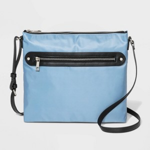Nylon Crossbody Bag - A New Day Brave Blue, Women