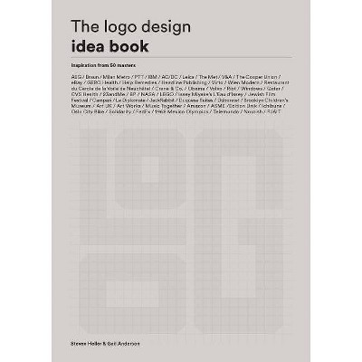 The LOGO Design Idea Book - by  Steven Heller & Gail Anderson (Paperback)