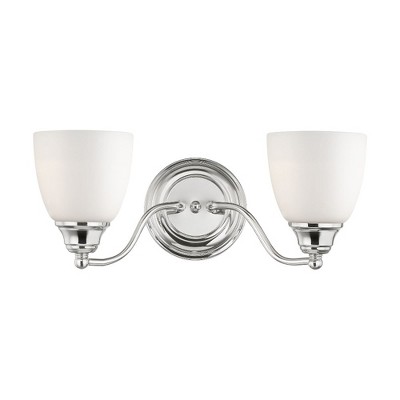 Livex Lighting Somerville 2 - Light Vanity in  Polished Chrome
