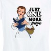 Women's - Disney Princess - Belle One More Page Short Sleeve Graphic T-Shirt - 2 of 4