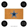 EvergreenNFLDallas Cowboys Logo Natural Coir 28 x 16 Inches Indoor Outdoor Doormat - 4 of 4