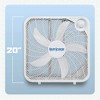 Hurricane 20 Inch Classic Series Floor Box Fan with 3 Efficient Speed Settings - 4 of 4