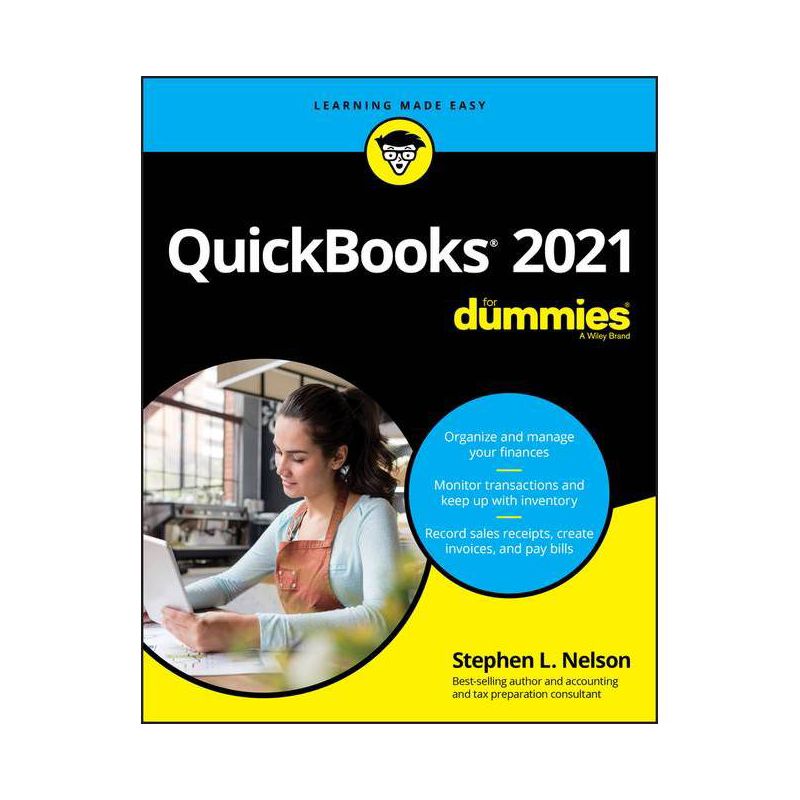 QuickBooks 2021 for Dummies - by  Stephen L Nelson (Paperback), 1 of 2